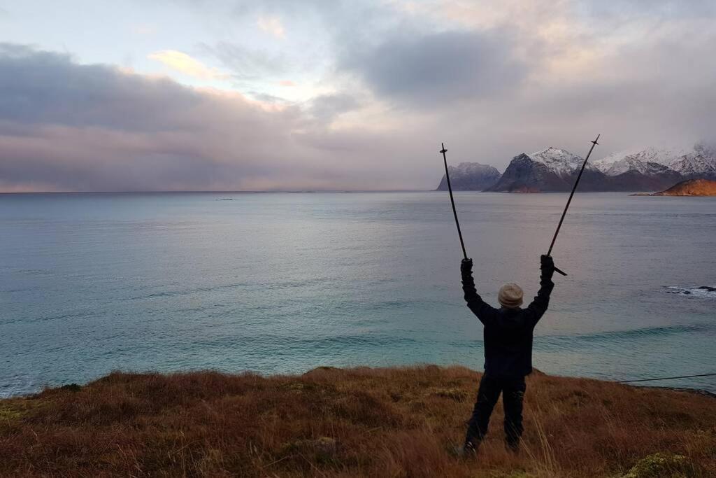 Lofoten- Enjoy The Nature-With A Beautiful Beach Napp Exterior foto